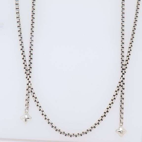 David Yurman Slider Chain in Sterling Silver