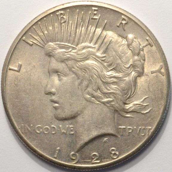 1928 Peace Silver Dollar