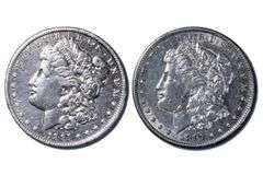 1891 O & 91 S  Morgan Silver Dollars From a Near Complete Set of Morgans