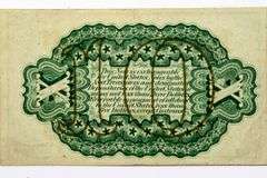 GEM Unc 10 Cent Washington Fractional Currency Note.