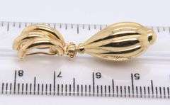 Stunning 18kt Retro Art Deco Drop Dangle Pendant