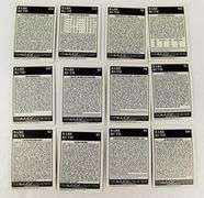 12 Babe Ruth Black/White Baseball Cards