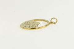 14K Yellow Gold Mount Everest Landscape Mountaineer Charm/Pendant