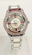 Gorgeous Ceramic and Gemstone Geneva Watch