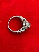 CERTIFIED 14K WHITE GOLD AND DIAMOND RING