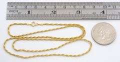 Practical 14k YG Pendant Necklace