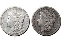 1900 O & S Morgan Silver Dollars From a Near Complete Set of Morgans