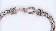 925 Sterling Silver Byzantine Bracelet