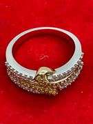 CERTIFIED BRAND NEW LADIES 14K WHITE AND YELLOW GOLD DIAMOND RING.