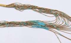 Lot of 2 Vintage 925 Sterling Silver Multi Strand Necklaces