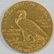 Very flashy 1910 US $2.50 Indian Gold Piece
