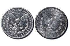1891 O & 91 S  Morgan Silver Dollars From a Near Complete Set of Morgans