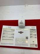 CERTIFIED 14K WHITE GOLD AND DIAMOND RING