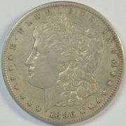 Very scarce high grade 1896-S Morgan Silver Dollar