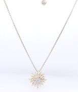 Trendy David Yurman Diamond Starbrust Pendant on Chain