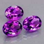 Glittering 5.22ct Bolivian Amethyst set
