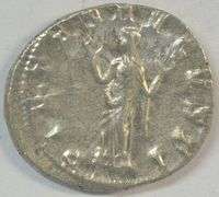 Mint State Gordian III Roman Silver Denarius, 238-244 AD