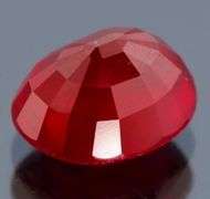 Rich blood red 6.61ct Ruby from Mozambique