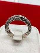CERTIFIED BRAND NEW 14K WHITE GOLD AND DIAMOND RING