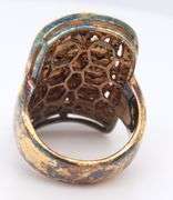Vintage Sterling Silver Filigree Ring