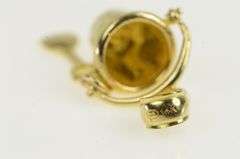 14K Yellow Gold 3D Bucket Pail Shovel Beach Toy Vintage Charm/Pendant