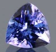 Eye catching 1.26ct blue violet Tanzanite