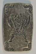 Very interesting 5 Troy Oz pure .999 fine Silver Viking Bar