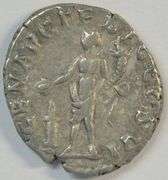 Sharp Roman Silver Denarius of Emperor Commodus, 177-192 AD