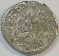 Original Severus Alexander Roman Silver Denarius, 222-235 AD