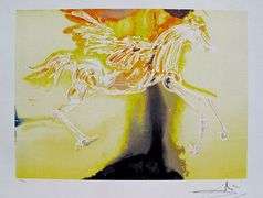 Limited Edition Salvador Dali, Pegasus