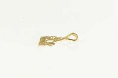 14K Yellow Gold #1 Number One God Mother Mother's Day Charm/Pendant