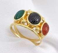 Popular 14k Scarab Ring