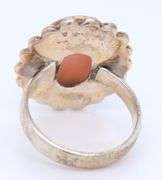 925 Sterling Silver Oval Opal Color Ring