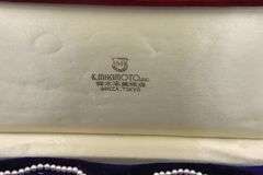Vintage Mikimoto 3.5mm Pearl Strand Necklace with Sterling Silver Clasp