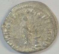High end Elagabalus Roman Silver Denarius, 218-222 AD
