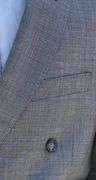 Stylish Double Breasted Comfort Fit Suit, Made in Italy