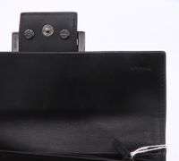 Preowned Fendi Canvas Monogram Black Wallet