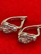 14K ROSE GOLD AND DIAMOND EARRINGS