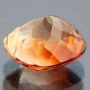 Vivid! 5.53ct cushion cut Imperial Topaz