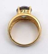 Stylish 14k Mystic Topaz Ring