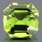 High end 3.81ct apple green untreated Peridot