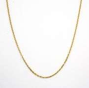 Strong 18k Cable Link Necklace