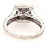 1.75ctw Round Diamond Double Frame Engagement Ring in 14K