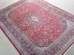 Handmade Persian Kashan 9.9x13.11