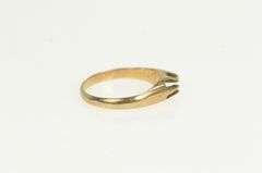 10K Yellow Gold Victorian Ornate Engagement Setting Ring