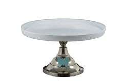 Turquoise Butterfly Cake Stand