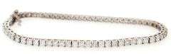 New 4.00ctw Round Diamond Tennis Bracelet in 14K