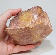 Huge! 3,570ct Selenite and Rosasite specimen