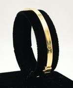 14KT YELLOW GOLD BANGLE BRACELET