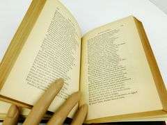 19th Century Pope's Poems Antique Book